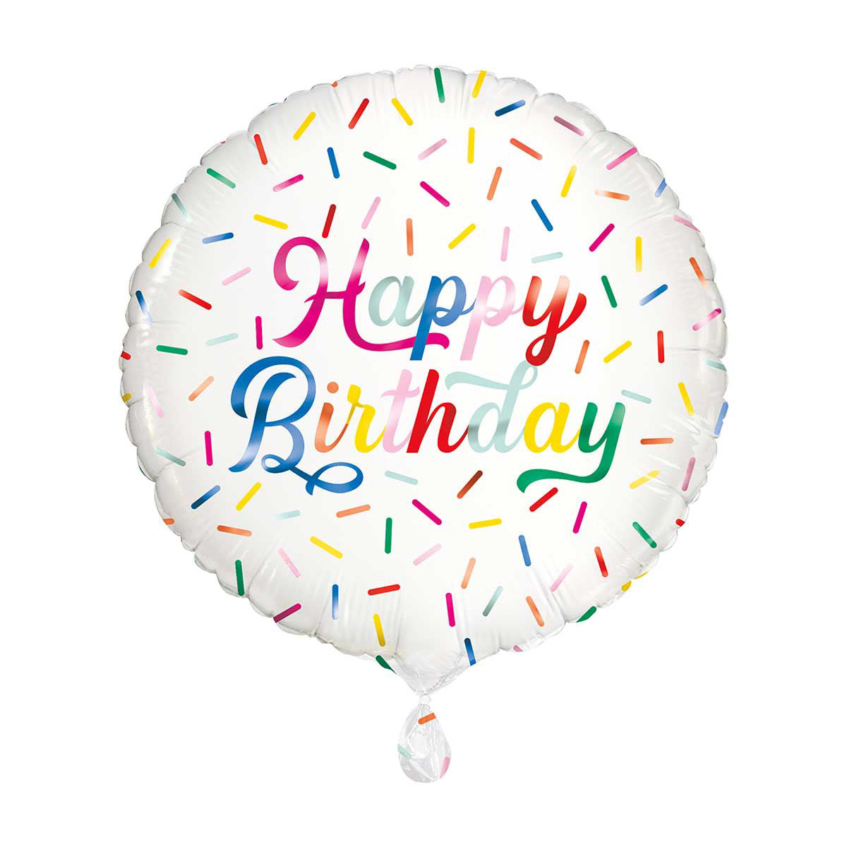 321 Party! 17" Sprinkles "Happy Birthday" Balloon