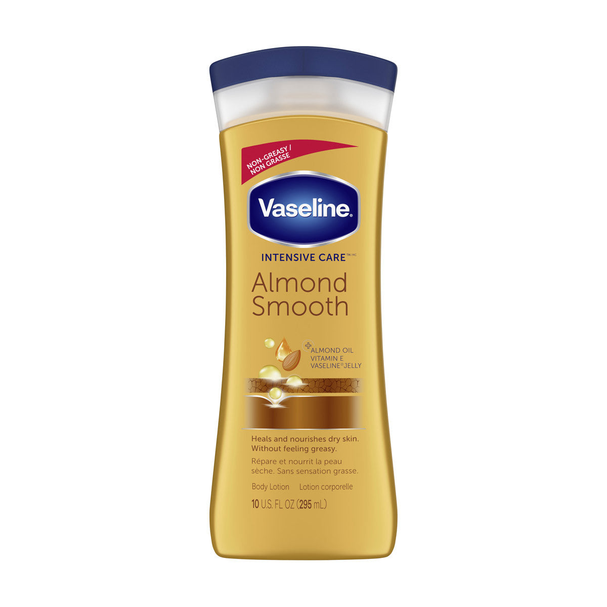 Vaseline Intensive Care Almond Smooth Body Lotion, 10 fl oz