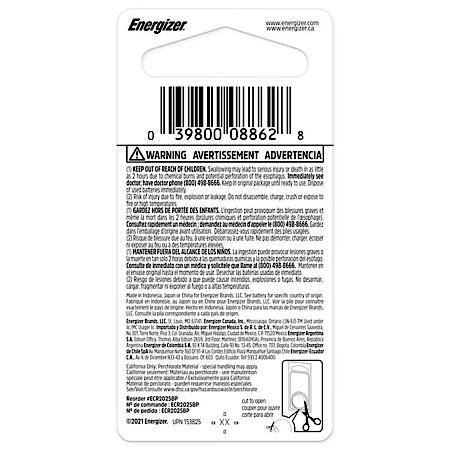 2025 Batteries (1 Pack), 3V Lithium Coin Batteries