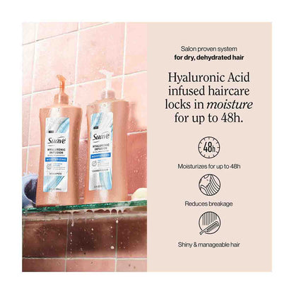 Suave Hyaluronic Infusion Moisturizing Shampoo, 28 fl oz
