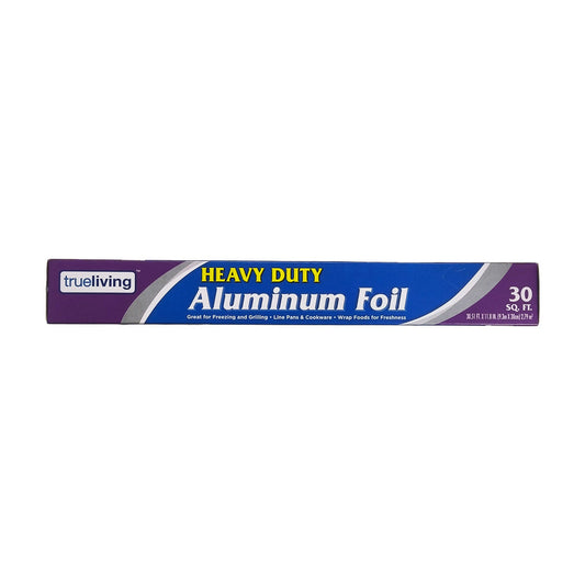 TrueLiving Heavy Duty Aluminum Foil, 30 sq ft