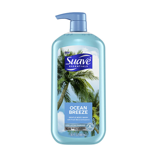Suave Essentials Body Wash, Ocean Breeze, 30 fl oz