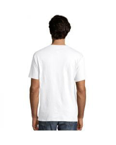 Hane's Men's Short Sleeve Pocket Tee - White, M