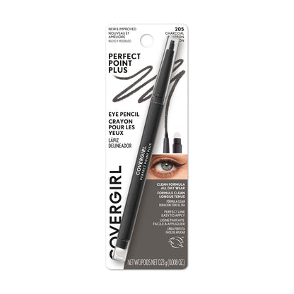 CoverGirl Perfect Point Plus Eye Pencil, 205 Charcoal, 0.008 oz
