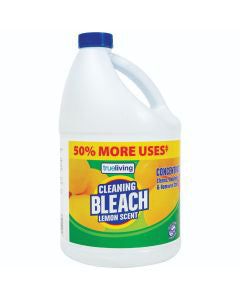True Living Cleaning Bleach - Lemon, 121 fl oz