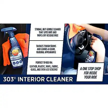 All-Purpose Automotive Interior Cleaner for Vinyl, Leather & More : 16 oz.