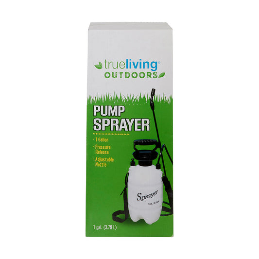 True Living 1-Gallon Pump Sprayer with Adjustable Nozzle