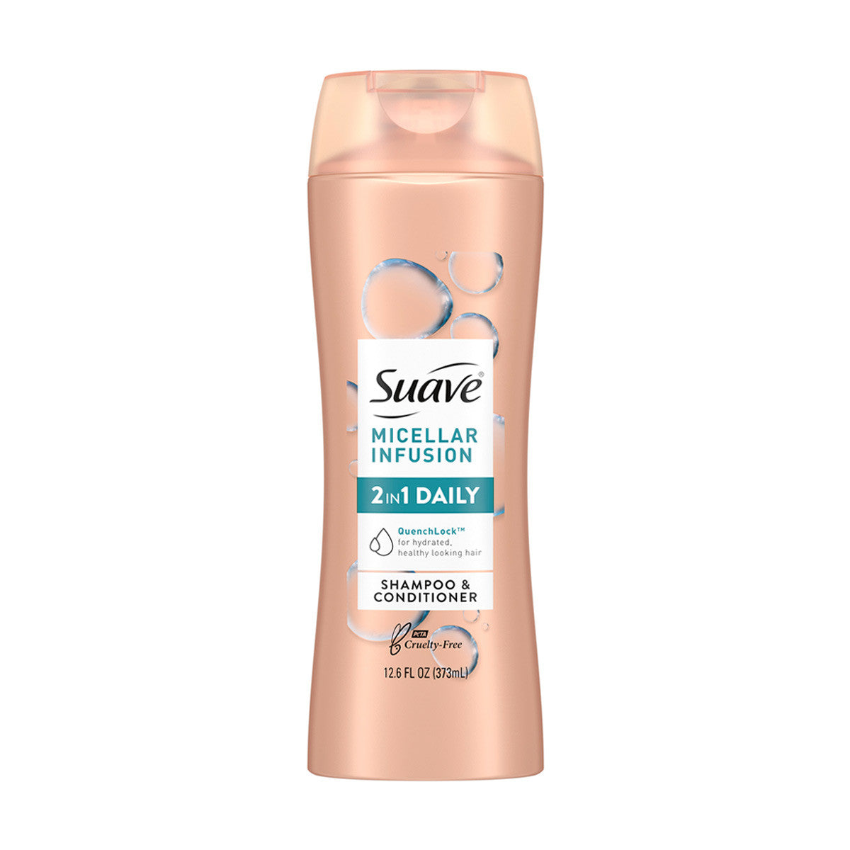 Suave Micellar Infusion 2 in 1 Shampoo & Conditioner, 12.6 fl oz