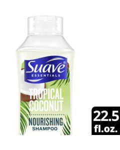 Suave Essentials Tropical Coconut Nourishing Shampoo, 22.5 fl oz