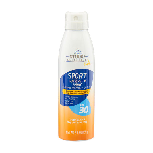 Studio Selection Sun Sport Sunscreen Spray - SPF 30, 5.5 oz