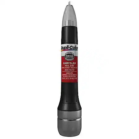 All-in-1 Touch Up Paint Pen: Dark Garnet Red Pearl (PRV, XRV), 0.5 oz