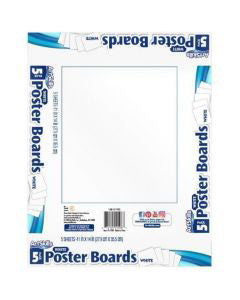ArtSkills White Poster Boards - 11 in x 14 in, 5 ct