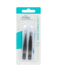Studio Selection Mini Tweezer Set with Case