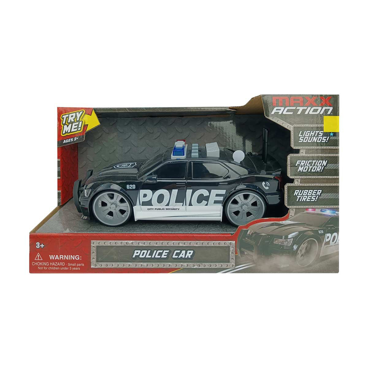 Maxx Action Lights & Sounds City Vehicles, Assorted