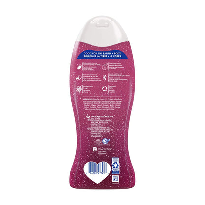 Softsoap Body Blackberry Sugar Exfoliating Body Wash, 20 oz