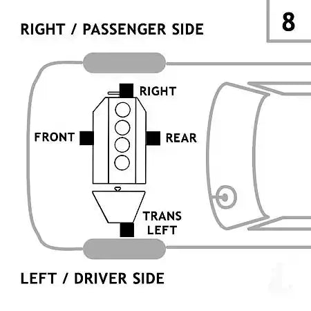 Torque Strut Motor Mount: Right, 1 Piece