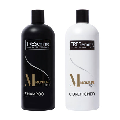 TRESemmé Rich Moisture Shampoo and Conditioner Rich Moisture 28 oz, 2 Count