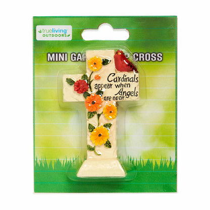 Trueliving Outdoors Mini Garden Inspirational Cross, Assorted