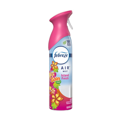 Febreze Air Freshener Spray, Gain Island Fresh Scent, 8.8 oz