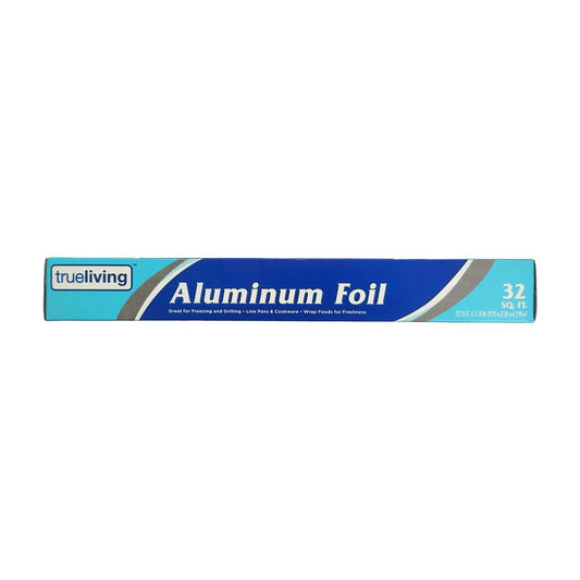 TrueLiving Aluminum Foil, 32 sq ft