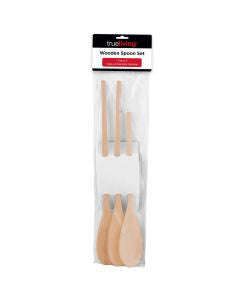 True Living 3-Piece Wooden Spoon Set