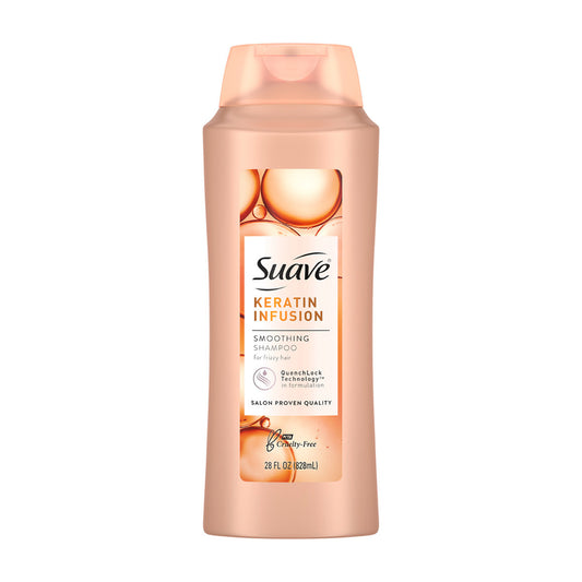 Suave Professionals Keratin Infusion Smoothing Shampoo, 28 fl oz