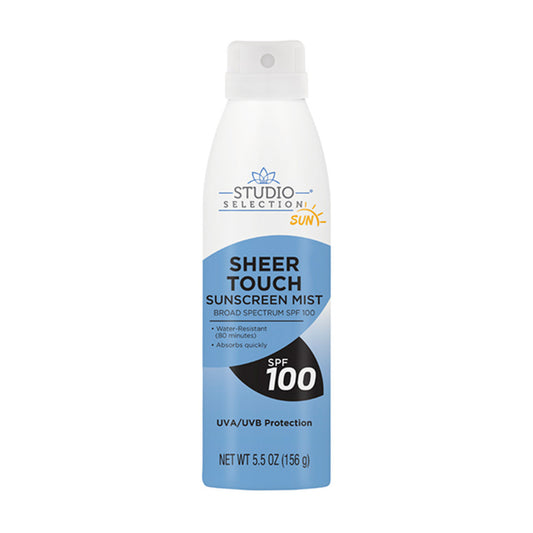 Studio Selection Sheer Touch Sunscreen Mist SPF100, 5.5 oz