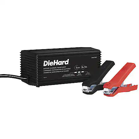2-Amp 6-Volt/12-Volt Automotive Battery Charger & Maintainer, Fully Automatic