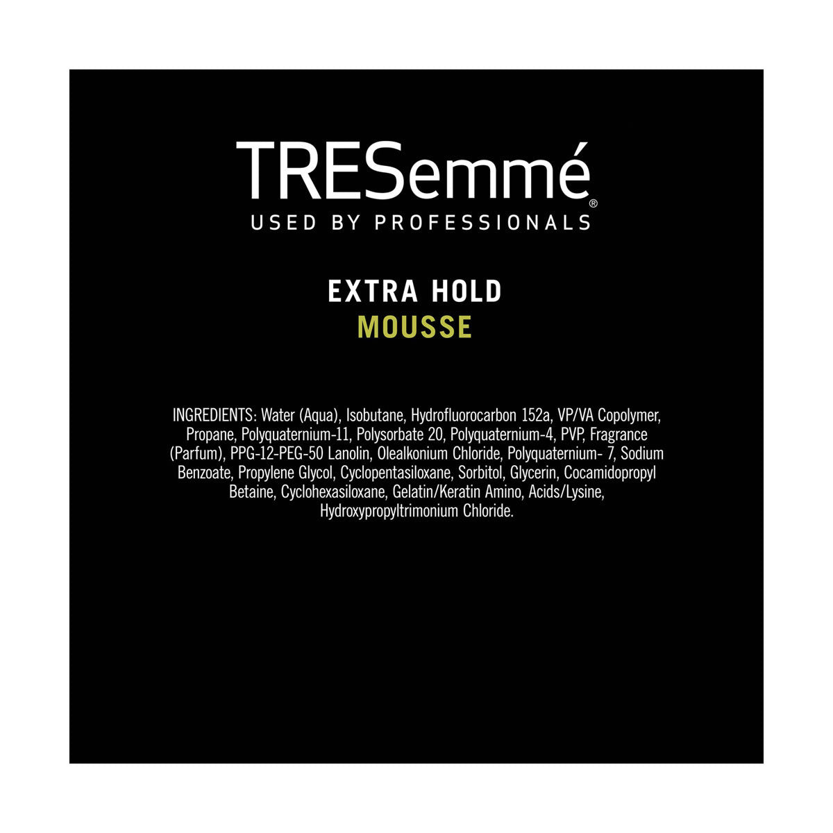 TRESemmv© Volumizing Mousse Extra Hold, 10.5 oz