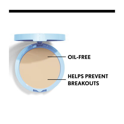CoverGirl Clean Matte Pressed Powder, 510 Classic Ivory, 0.35 oz
