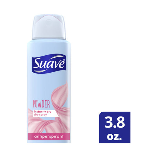 Suave Dry Spray Antiperspirant Deodorant - Powder Fresh, 3.8 oz
