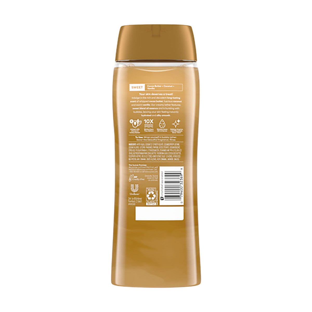 Suave Essentials Body Wash, Cocoa Butter & Shea, 18 fl oz
