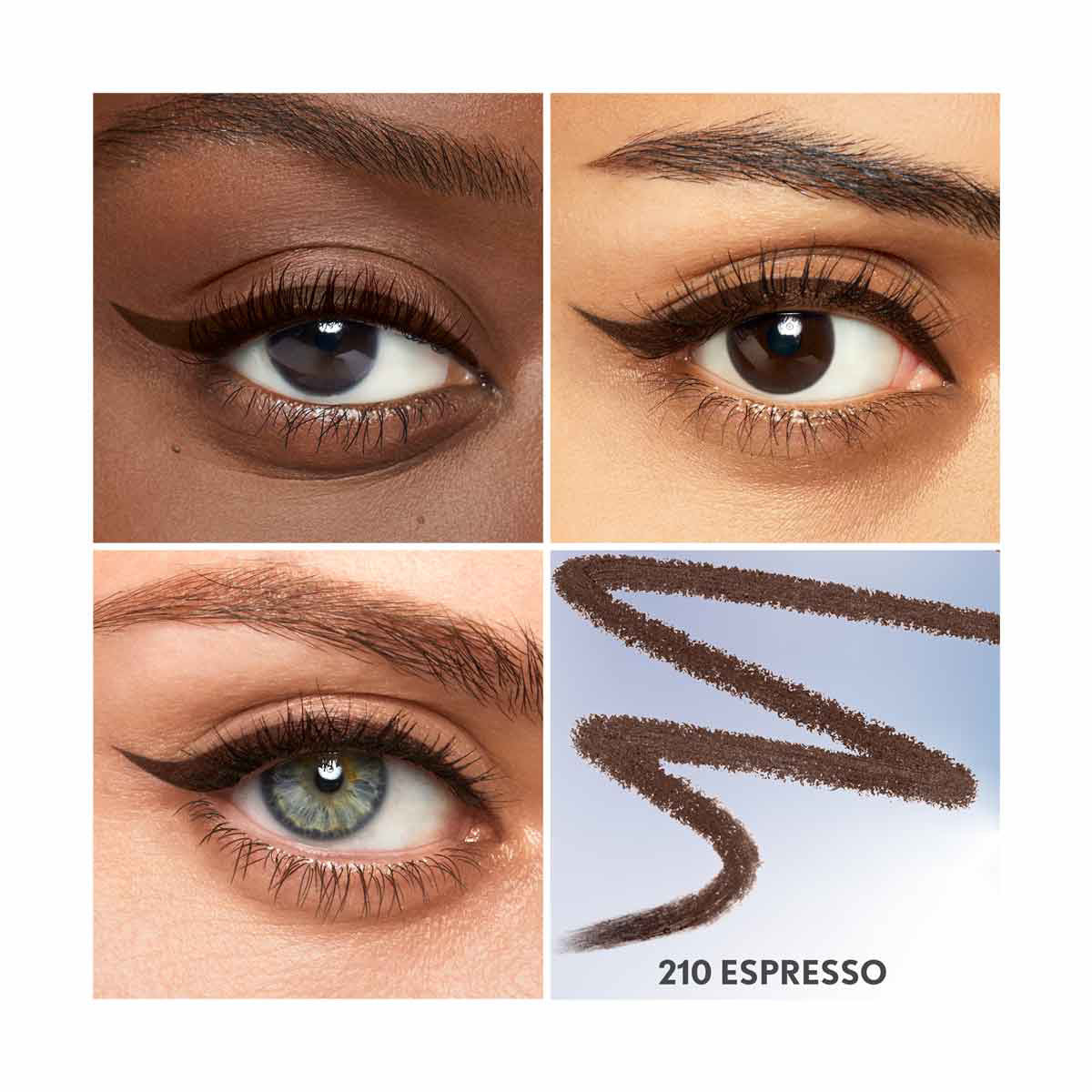 CoverGirl Perfect Point Plus Eye Pencil, 210 Espresso, 0.008 oz
