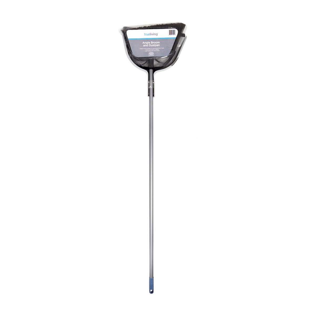 True Living Angle Broom & Dustpan Set