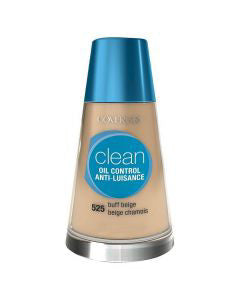 CoverGirl Clean Liquid Foundation, 525 Buff Beige, 1 fl oz