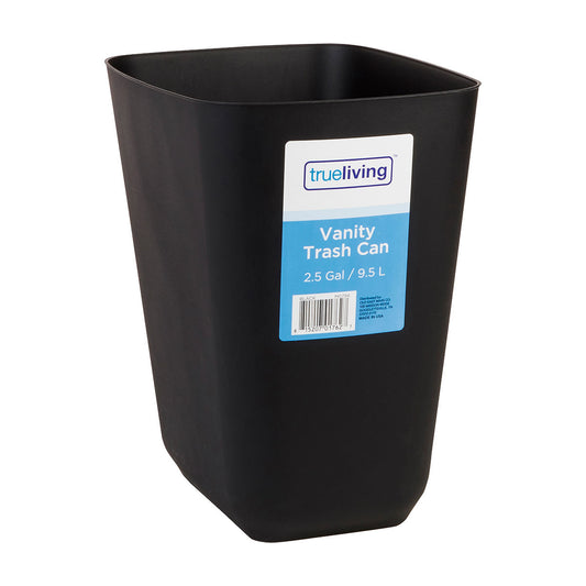 True Living Vanity Trash Can, 2.5 gal