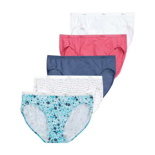 Hanes Women's Hi-Cuts Underwear, Size 10 - 5 Pack