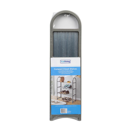 True Living Compact Closet Shelves