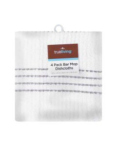 True Living Bar Mop Dishcloth, 4 ct