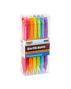 INC Soft Scripts Mechanical Pencils, 18 ct