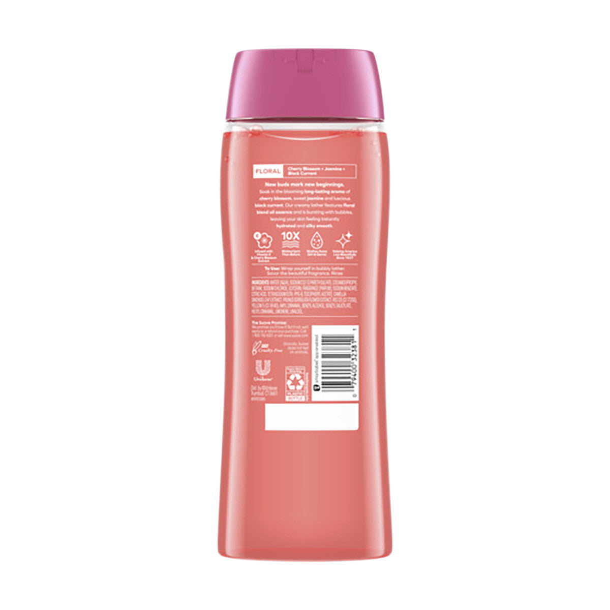 Suave Essentials Body Wash, Wild Cherry Blossom, 18 fl oz