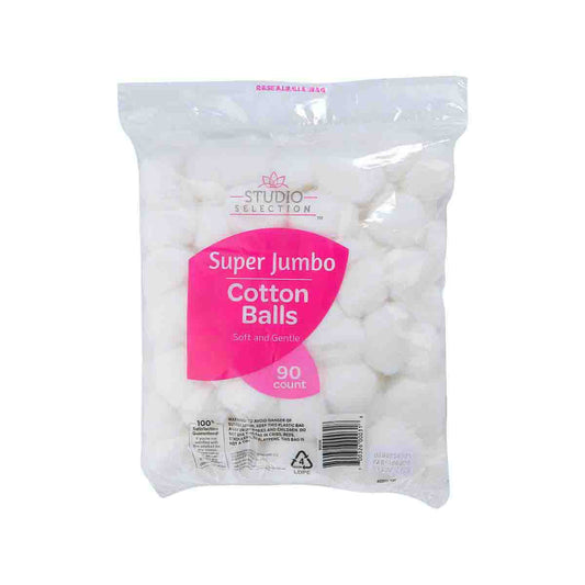Studio Selection Super Jumbo Cotton Balls, 90 Count