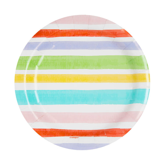 Striped Paper Lunch Napkins, 16 ct