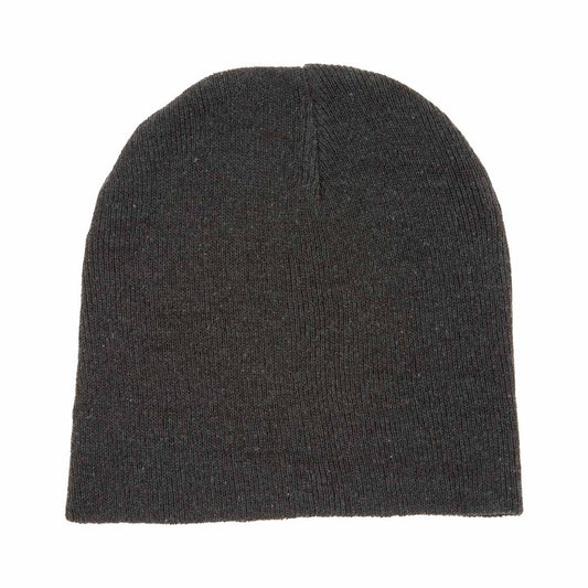 Classic Solid Beanie, Gray