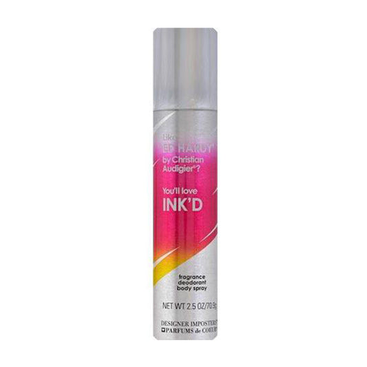 Designer Imposters Fragrance Body Spray, Ink'D, 2.5 oz
