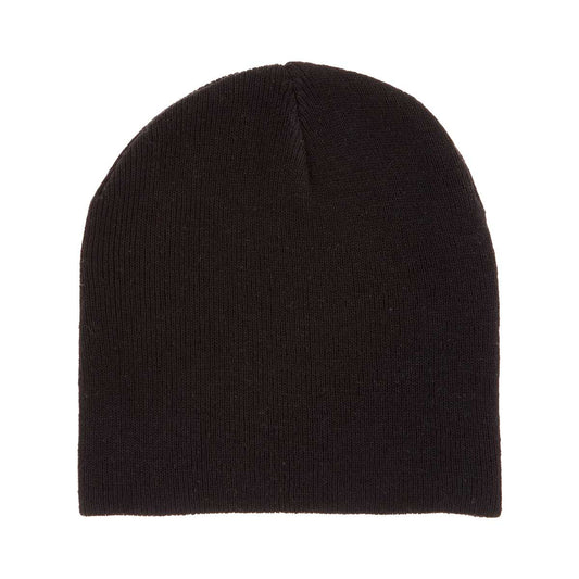 Classic Solid Beanie, Black