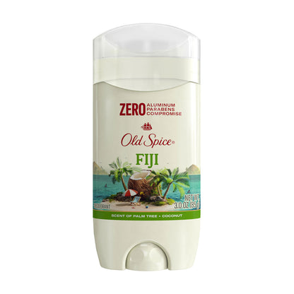 Old Spice Men's Deodorant Aluminum-Free Fiji with Palm Tree, 24/7 Lasting Freshness, 3oz