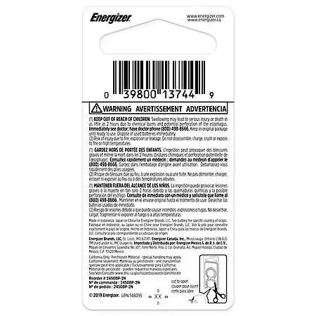 3-Volt Lithium Coin Batteries for Watches, Key Fobs, and More, 2-Pack