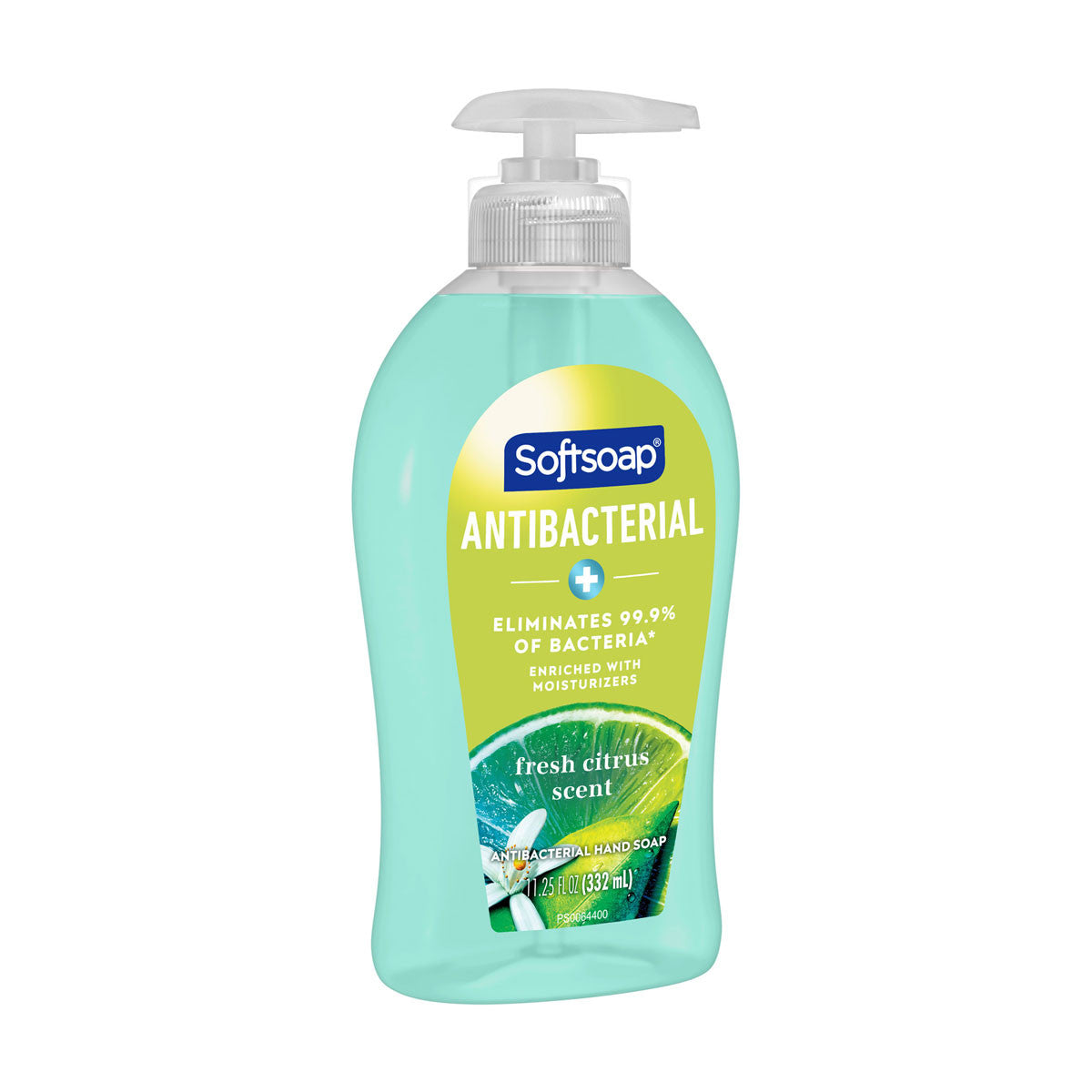 Softsoap Antibacterial Liquid Hand Soap, Fresh Citrus, 11.25 fl oz