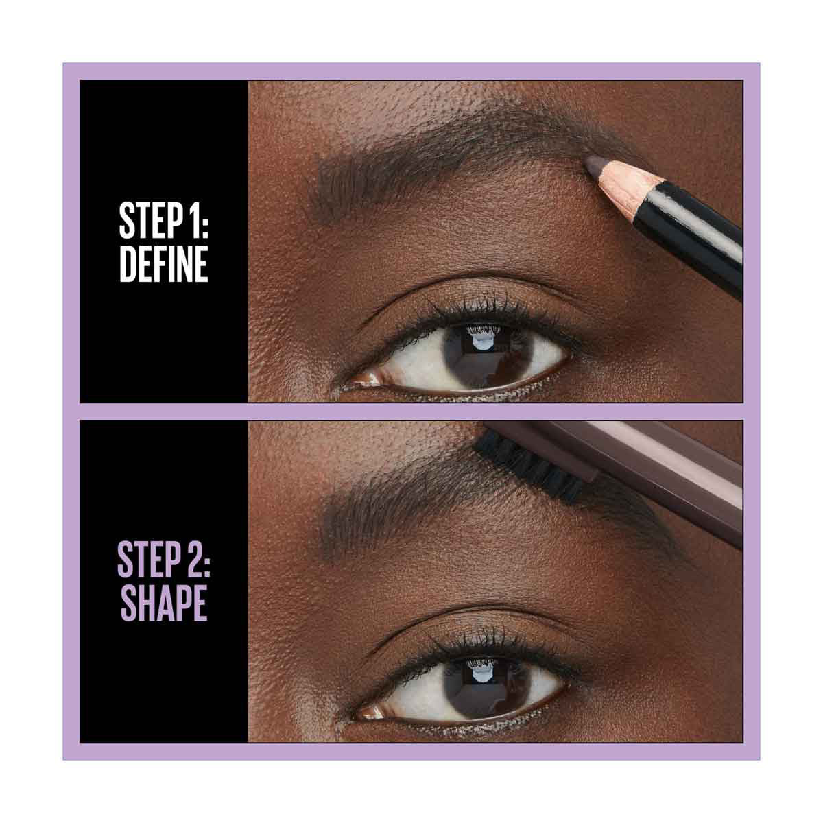 Maybelline Express Brow Shaping Pencil - Deep Brown, 0.04 oz